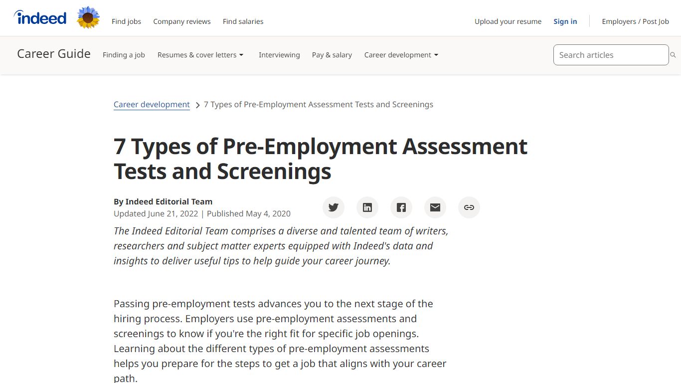 7 Types of Pre-Employment Assessment Tests and Screenings